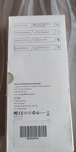 Cámara deportiva Victure _ AC700