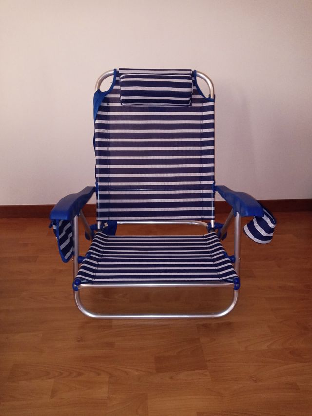 Silla de playa a estrenar resistente
