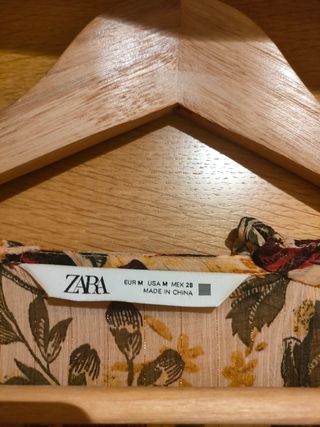 Vestido Zara flores