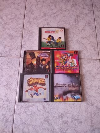 Pack juegos ps1 japoneses