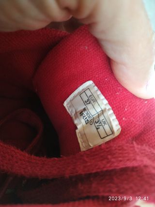 Vendo zapatillas rojas Puma 