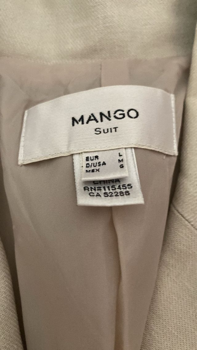 Chaqueta americana Mango L