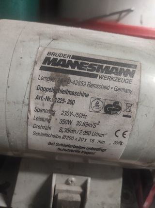 Amoladora de Banco (Fija)