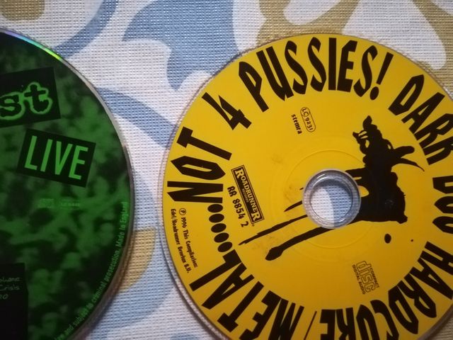 Lote cd recopilatorios hardcore metal..