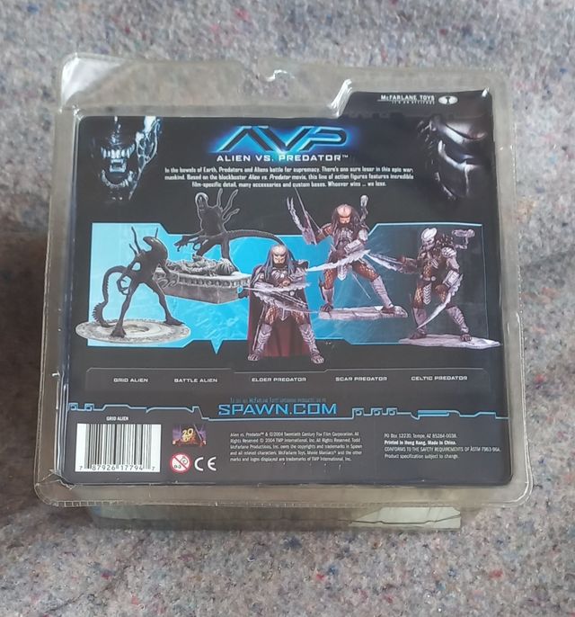 FIGURA ALIEN EL 8 PASAJERO