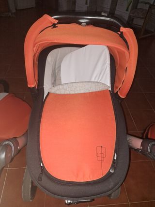 Carrito trio bebe marca Jane