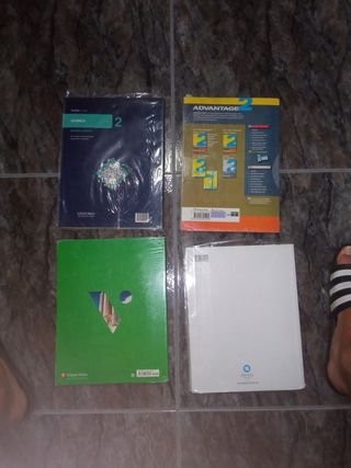 Conjunto libros 2° Bachillerato