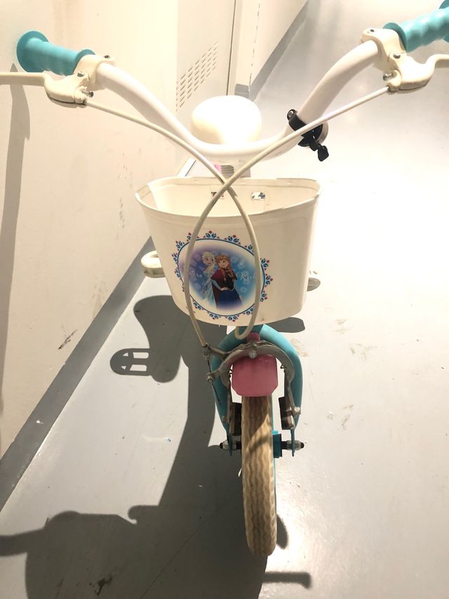 Bicicleta infantil frozen