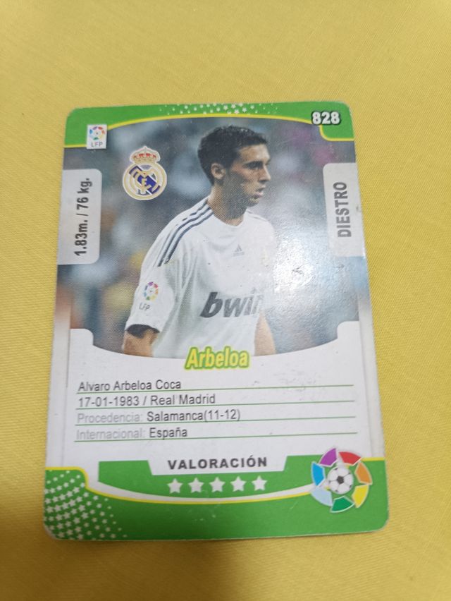 Cromos Álvaro arbeloa