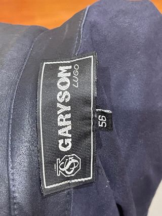 chaqueta de cuero entretiempo vintage