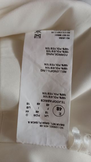 Vestido novia Coleccion San Patrick