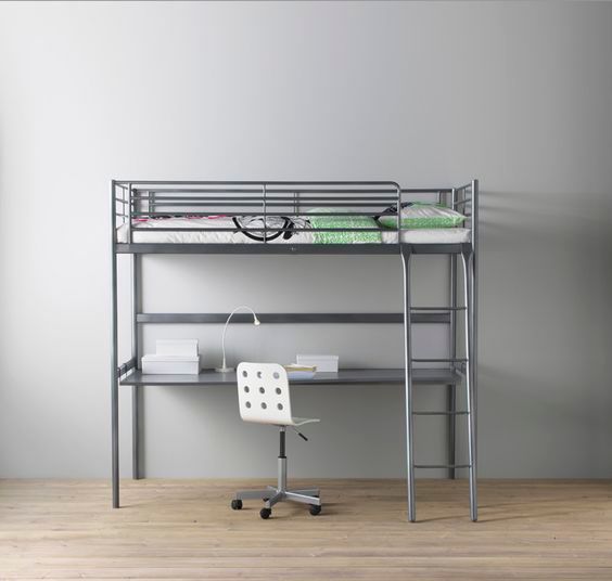 Litera Ikea con escritorio blanco. HAGO ENVIO 