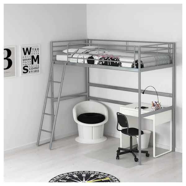 Litera Ikea con escritorio blanco. HAGO ENVIO 