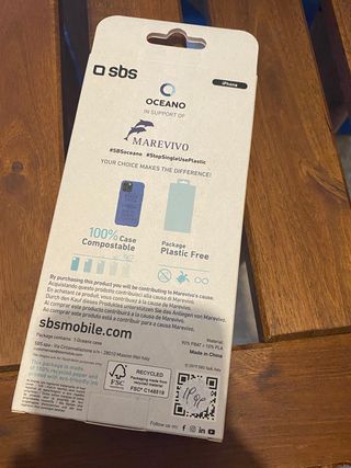 Cover iPhone 11 pro serie Oceano Blu Shark