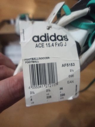 Botas de fútbol junior adidas