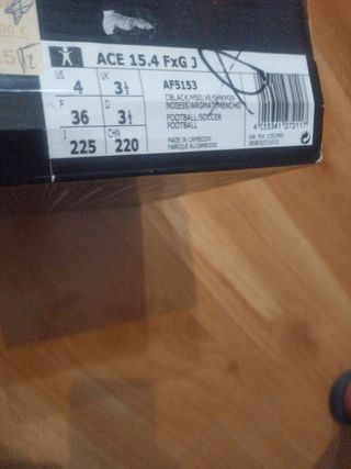 Botas de fútbol junior adidas