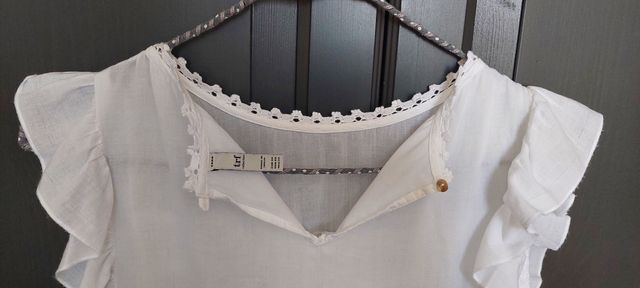 Blusa/Top ZARA blanca