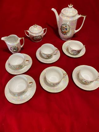 juego de café antiguo 