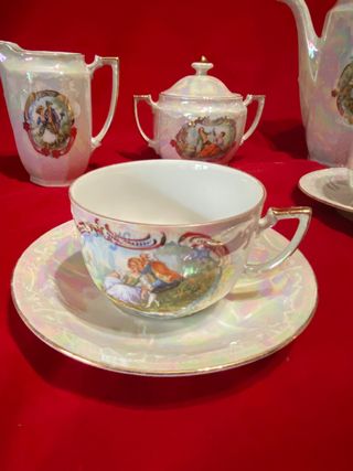 juego de café antiguo 