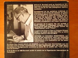 2 Libro Guerra de Vietnam de Wilfred Burchett