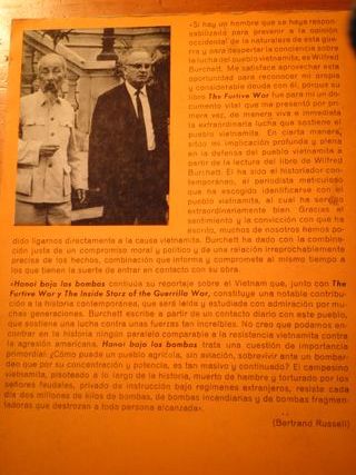 2 Libro Guerra de Vietnam de Wilfred Burchett
