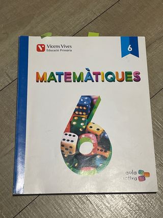 Matemàtiques 6 Vicens Vives