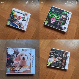 4 Juegos Nintendo 3ds