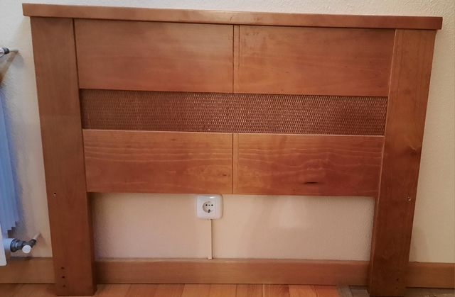 Cabecero de 1,05 pino macizo