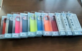 Cover in silicone iPhone 13 Pro Fluo Blu