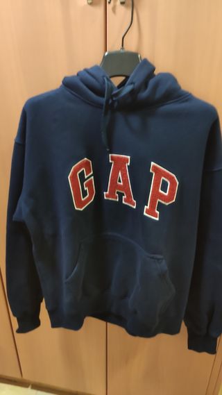 SUDADERA GAP AZUL MARINO 