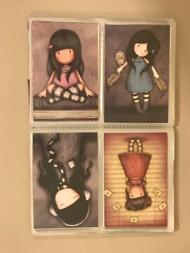 Álbum tarjetas Gorjuss