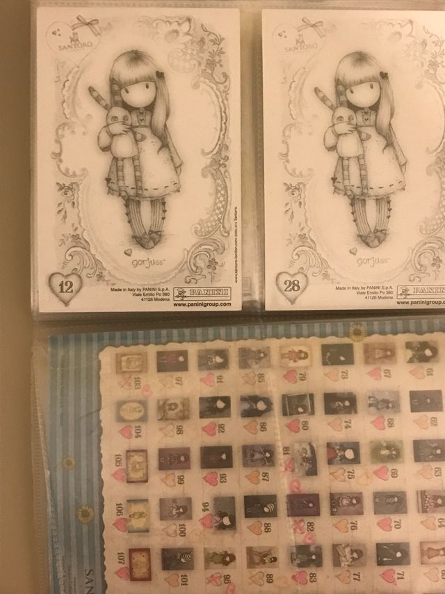 Álbum tarjetas Gorjuss