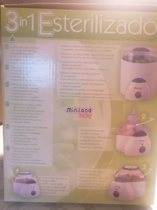 Calienta biberones, esterilizador, cocina a vapor
