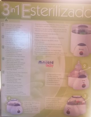 Calienta biberones, esterilizador, cocina a vapor