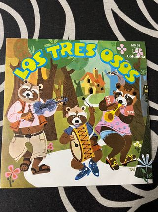 7 Discos vinilo de cuentos infantiles