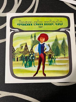 7 Discos vinilo de cuentos infantiles