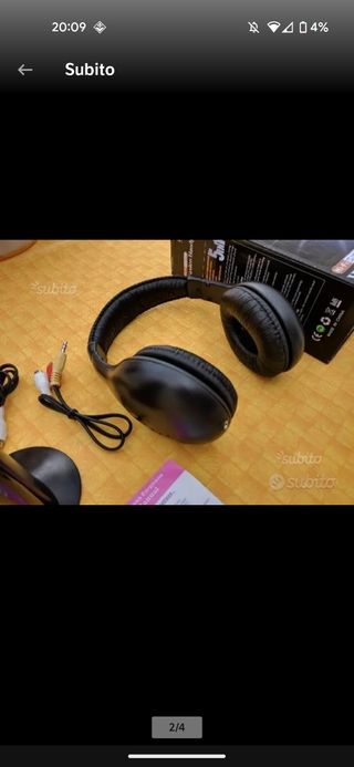 Cuffie wireless 5in1 radio FM mh2001