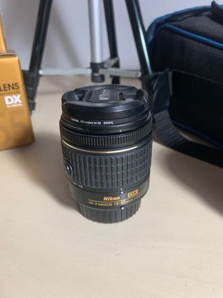 CAMARA REFLEX NIKON d3300 + 50mm + tripode