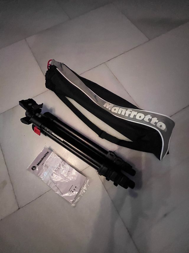 Tripode camara Manfrotto