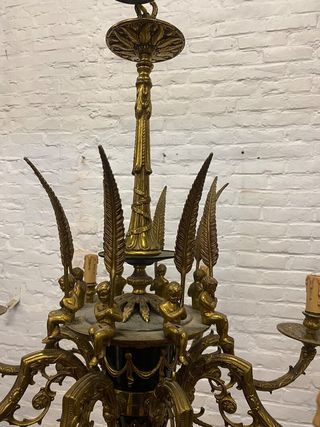 Lampara antigua , antiguedades