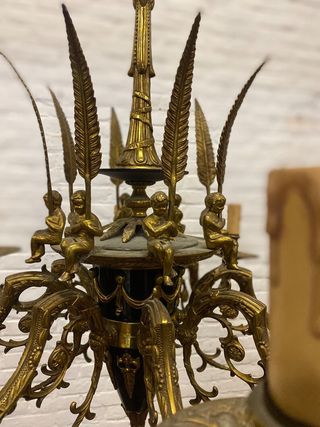 Lampara antigua , antiguedades