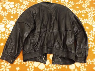 Cazadora Abrigo de Cuero