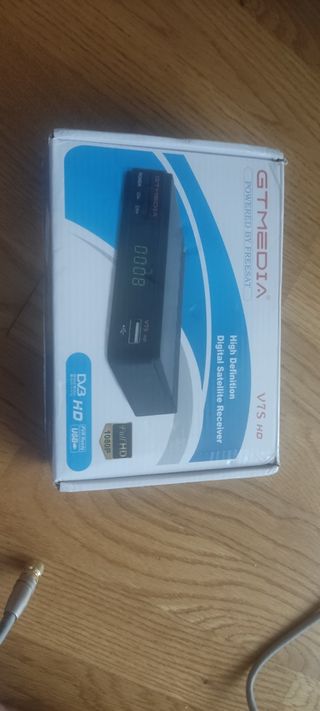 Decodificador satélite Iris y Gtmedia