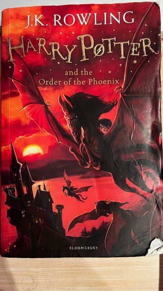 4 libros Harry Potter en  Ingles a 7€ cada uno