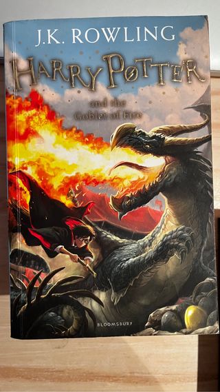 4 libros Harry Potter en  Ingles a 7€ cada uno