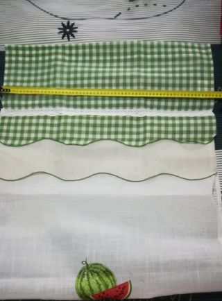 Visillo para ventana de cocina