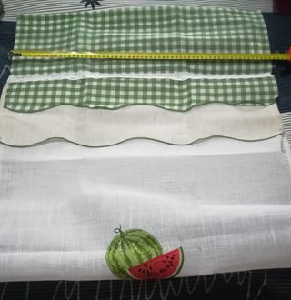 Visillo para ventana de cocina