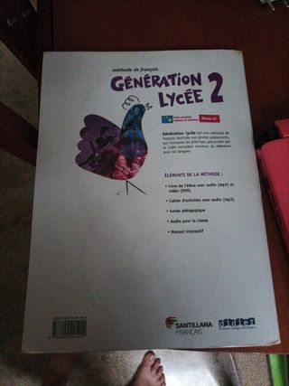 Libro de francés generation lycee 2 B1