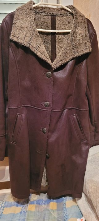 Chaqueta imitación piel