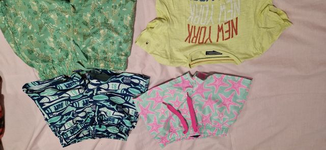 Bañadores y camiseta niño